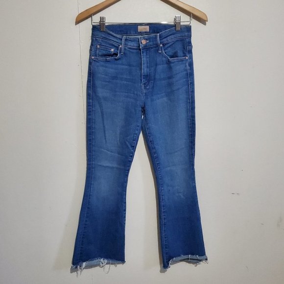 MOTHER Blue Flare & Wide Leg Jeans - Picture 2 of 16